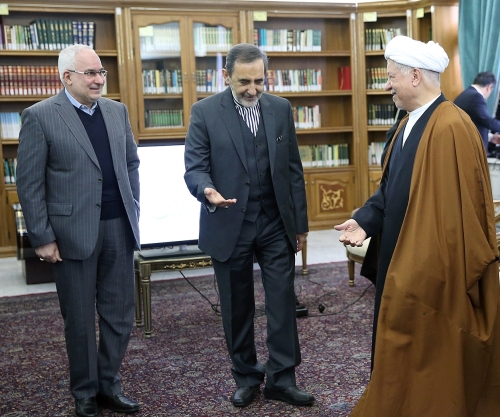 دیدار شورای معاونین مرکز تحقیقات استراتژیک با حضرت ایت‌الله هاشمی رفسنجانی به مناسبت هفته پژوهش