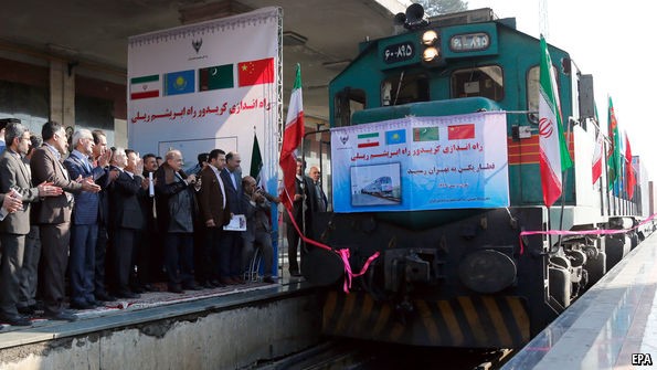 حرکت اولین قطار راه آهن تجاری استانبول - شیان/ چین ایران را دور نمیزند.